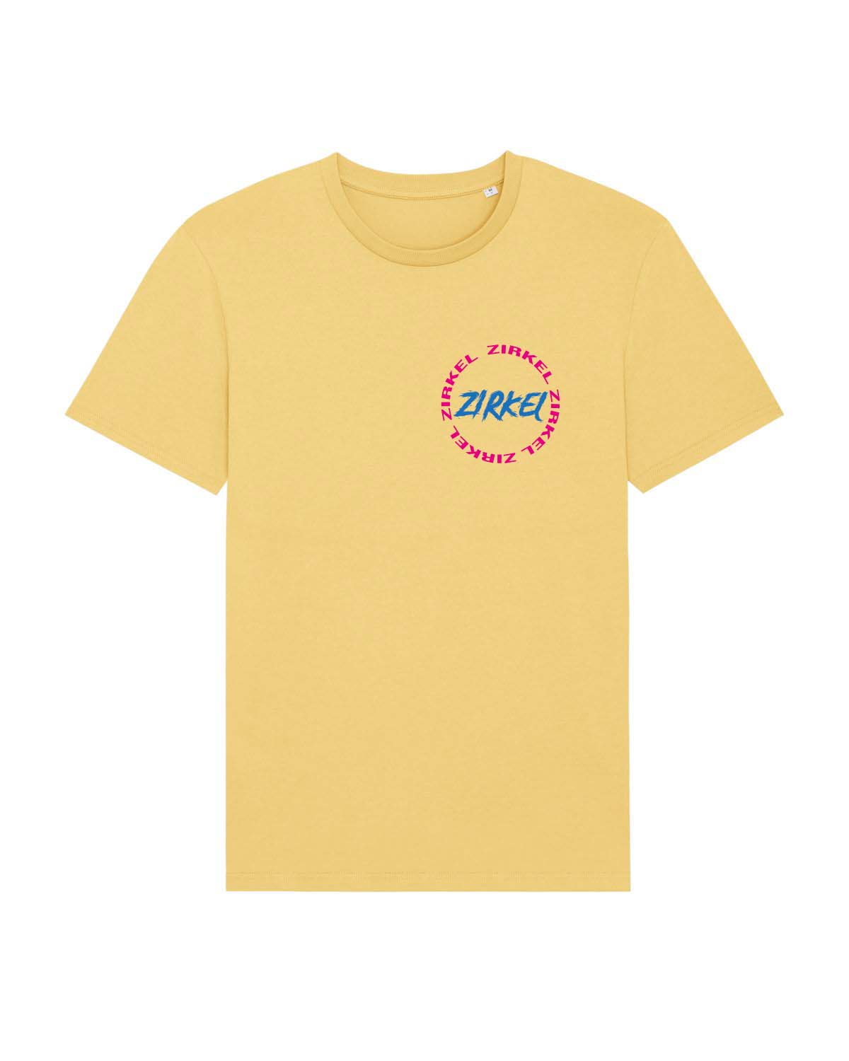 Kreis Untailliertes Shirt yellow